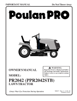 Poulan PR2042 User manual