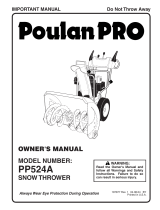 Poulan 187877 User manual