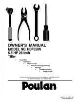 Poulan 189773 User manual