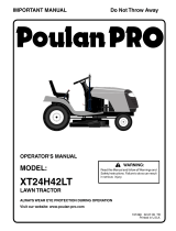 Poulan XT24H42LT User manual