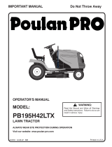 Poulan 418791 User manual
