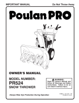 Poulan 418971 User manual