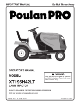 Poulan 419756 User manual