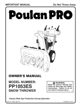 Poulan 961940007 User manual