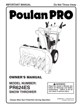 Poulan 96192002901 User manual