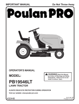 Poulan 96042011300 User manual