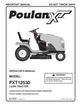 Poulan Pro XT PXT12530 User manual