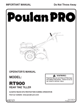 Poulan RT900 User manual