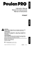 Poulan PPB2000T User manual