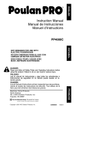 Poulan 4000C User manual