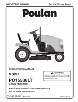 Poulan 96018000500 User manual