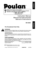 Poulan 2555 User manual