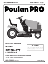 Poulan 85-50 User manual
