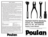 Poulan PO500N22S User manual