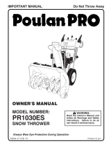 Poulan 421102 User manual