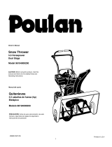 Poulan Pro 96194000200 User manual