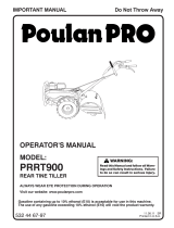 Poulan PRRT9000 User manual