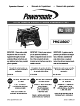 Powermate PM0103007 User manual