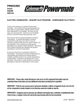 Powermate premium sport 1500 watt gas powered generator User manual