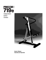 Precor 719e User manual