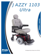 Pride Mobility JAZZY 1103 ULTRA User manual