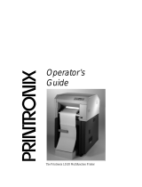 Printronix L5520 User manual