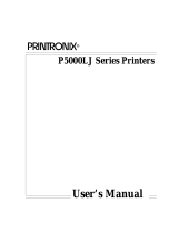 Printronix P5000LJ Series User manual