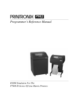 Printronix P7000 H-Series User manual