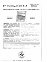 Procom MN180HPA User manual