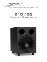 Proficient Audio Systems S8 User manual