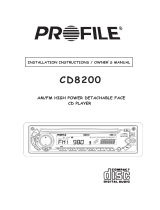 Profile CD8200 User manual
