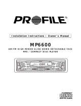 Profile MP6600 User manual