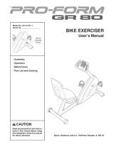 ProForm 831.21521.0 User manual