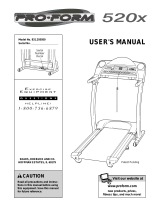 ProForm 765 EKG User manual