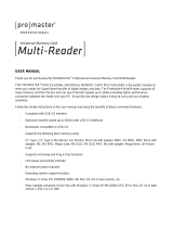 PromasterUniversal Multi-Reader