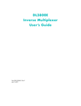 Quick Eagle Networks DL3800E User manual