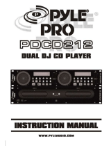 PYLE Audio PDCD212 User manual