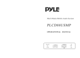 PYLE Audio PLCD88USMP User manual