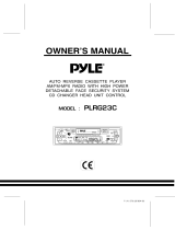 PYLE Audio PLRG23C User manual