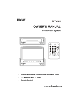 PYLE Audio PLTV165 User manual