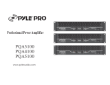 PYLE Audio PQA5100 User manual