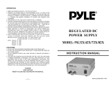 PYLE Audio PSL32X User manual
