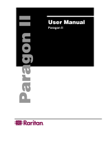 Raritan Computer Paragon II User manual