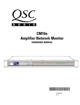 QSC CM16a User manual