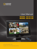 Q-See MODEL QC40198 User manual