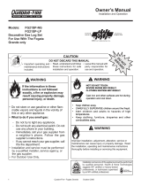 Quadra-Fire FG21SP-LP User manual