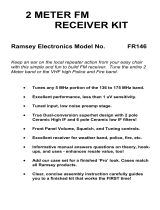 Ramsey Electronics FR146 User manual