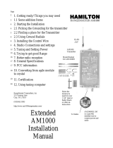Rangemaster AM1000 User manual