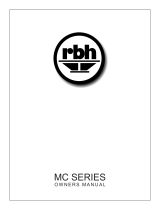 RBH Sound MC series User manual