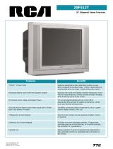 RCA 20F512T User manual